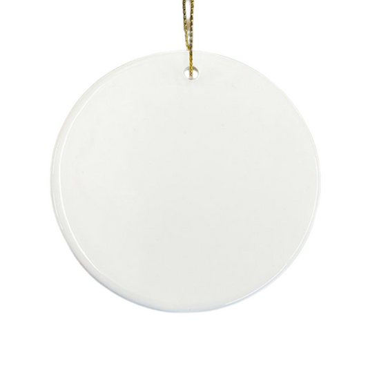 Sublimation Circle Ornaments