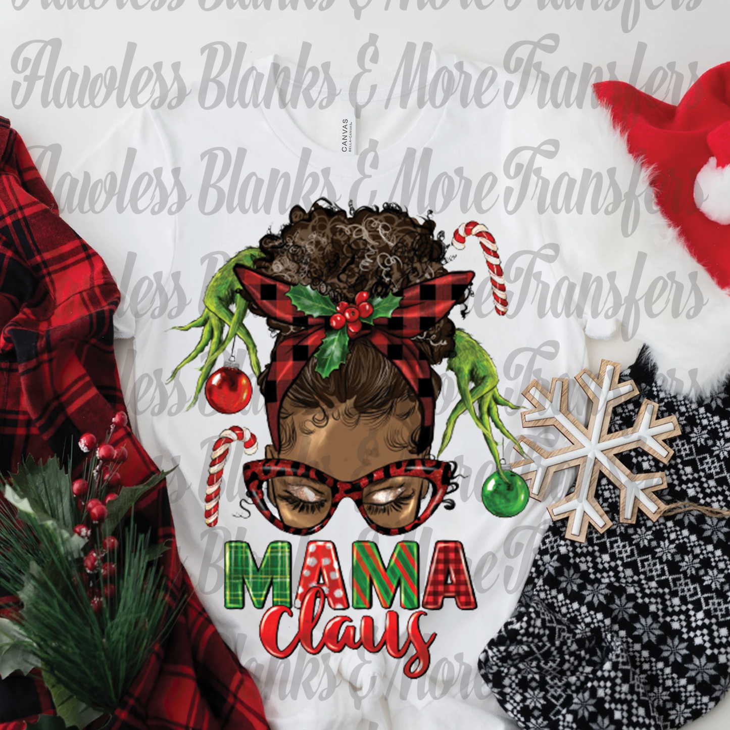 Mama Claus 2 DTF Transfer