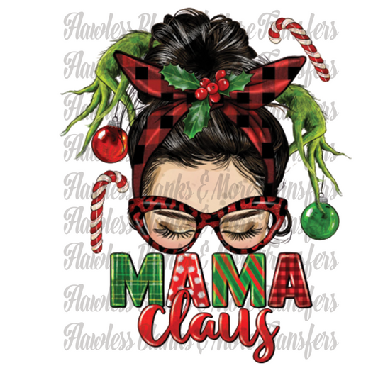 Mama Claus 1 DTF Transfer